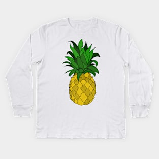 Pineapple Kids Long Sleeve T-Shirt